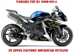 Rockstar Outline for Yamaha YZF R1 2015-2018